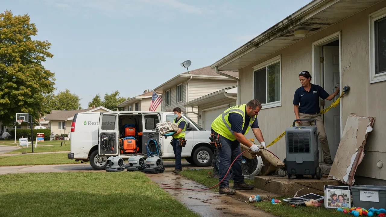 Water Damage Restoration in Bridgeport, PA near me